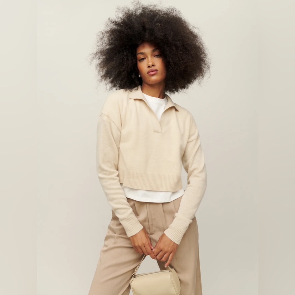 Reformation Large Collar Sweater
